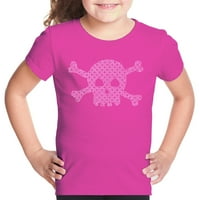 Тениска на момичето Art Art - Xoxo череп