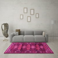 Ahgly Company Indoor Rectangle Персийски розови традиционни килими, 7 '10'