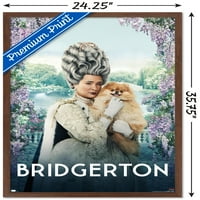 Netfli Bridgerton - Плакат за стена на кралица Шарлот, 22.375 34