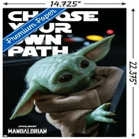 Междузвездни войни: Мандалорският сезон - Изберете своя собствен плакат за стена на пътя, 14.725 22.375