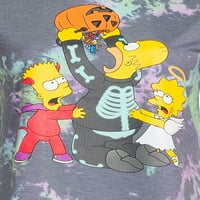 Графичен тройник на Хелоуин на Simpsons с къси ръкави