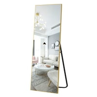 Неувтик 16 59 Gold Modern Floor Mirror