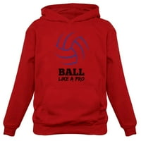 TSTARS Дамска волейболна качулка: Спортен и топъл, идеален за волейболни играчи и фенове - уникална графична качулка, перфектен