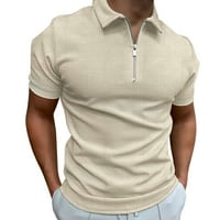 Pianpianzi Turtleneck слой мъжки всички ризи Супер мъжки ежедневни Walf проверява солидна тениска блуза запушване на яка цип с