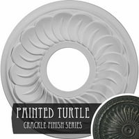 10 од 1 8 ИД 1 2 П Даниела таван медальон, Ръчно рисувана костенурка пращене