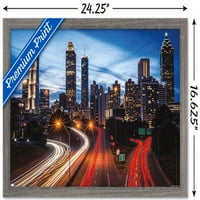 Градски пейзажи - Атланта, Стенски плакат в Джорджия, 14.725 22.375
