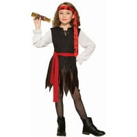 Ренегат-Пиратски Момиче Детски Костюм