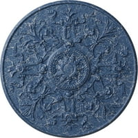 33 од 3 4П Версай таван медальон, Ръчно рисувана Американа пращене