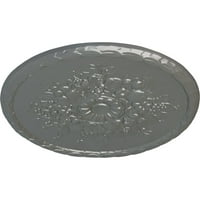 Екена Милуърк 1 2 од 1 4 П Антони Жътвар таван медальон, ръчно рисувано Сребро