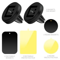 Допълнителна здравина Магнитен автомобил Air Vent Smartphone притежател за iPhone Pro Pro Mini Se S Xr Note 10