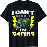Не мога да възрастен, аз игривам - Gamer Video Games тениска