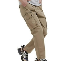 BadyMincsl Mans Pants Clearance по -голям размер ежедневни дънки модни джобни тенденции Мъжки микро еластични тънки мъжки дънки