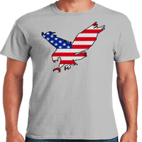 Графика Америка патриотично животно 4-ти юли Ден на независимостта Мъжка колекция Тениски