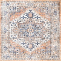 Nuloom Vonda Fancy Persian Area Rug, 8 '10', синьо