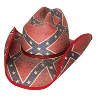 New Bullhide Cracker Line American Flag Cowboy Hat