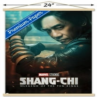 Marvel Shang -chi и легендата за десетте пръстена - Wenwu One Lither Sall Poster с магнитна рамка, 22.375 34